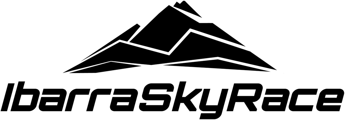 Logo Ibarra SkyRace monocromático negro